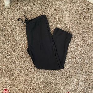 James Perse light weight linen-like drawstring pants 2 M